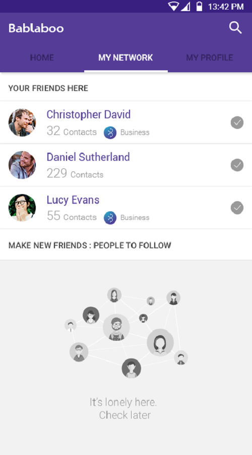 Bablaboo - Social & Business Networking App screenshot 4
